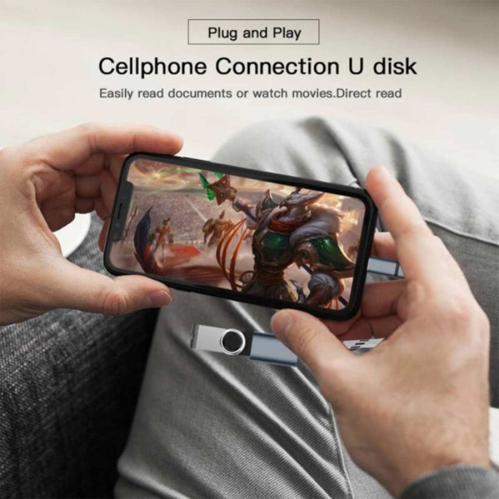 مبدل USB OTG به USB TYPE_C/microUSB مدل TWO IN ONE