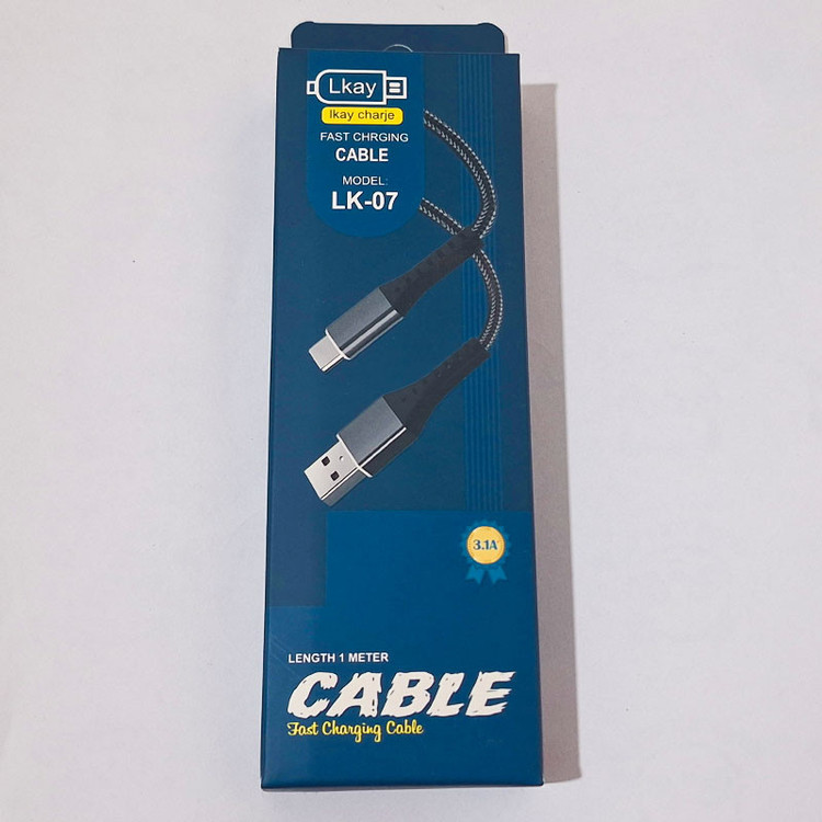 کابل تبدیل USB به microUSB الکای شارژ مدل Fast70 طول 1 متر