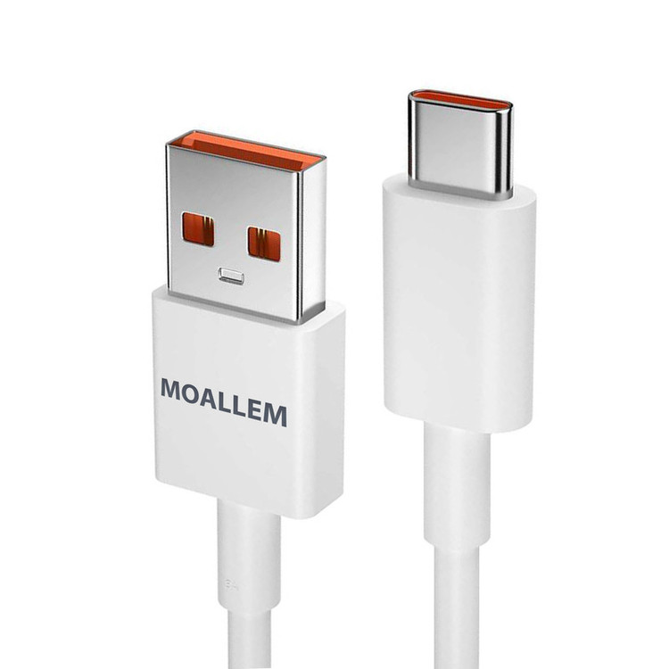 کابل تبدیل USB به USB-C معلم مدلNOTE 12 120W طول 1 متر
