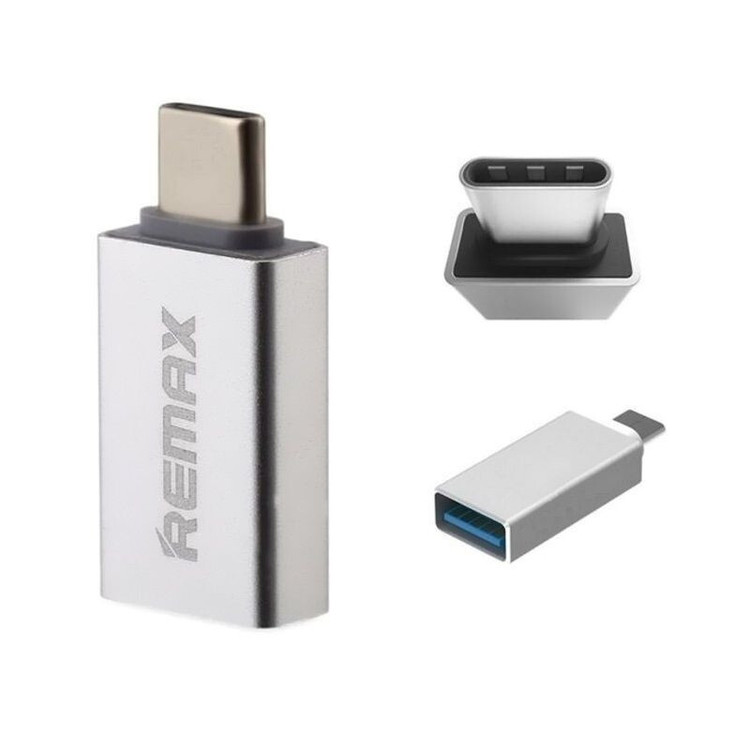 مبدل USB-C به USB OTG ریمکس مدل مونترال مجموعه 3 عددی
