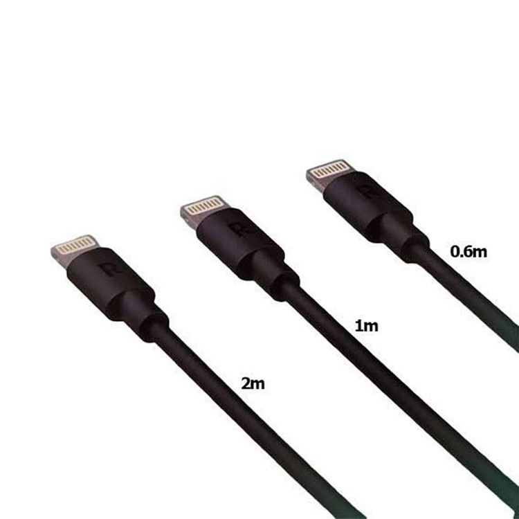 کابل تبدیل USB به لایتنینگ راوپاور مدل RP-CB045 مجموعه ۳ عددی