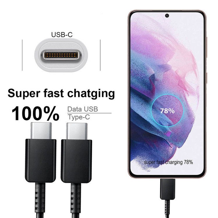 کابل USB-C توربو مدل Galaxy - S23 FE طول 1 متر