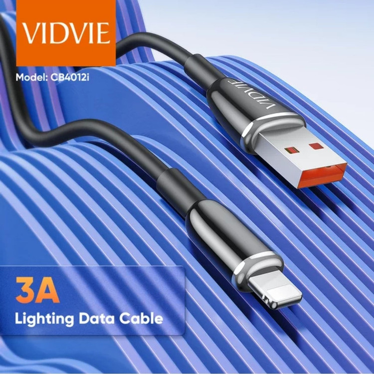 کابل شارژر USB به لایتنینگ ویدوی مدل CB4012i طول 1.2 متر