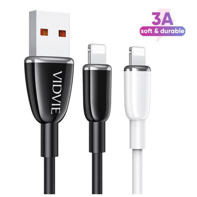 کابل شارژر USB به لایتنینگ ویدوی مدل CB4012i طول 1.2 متر
