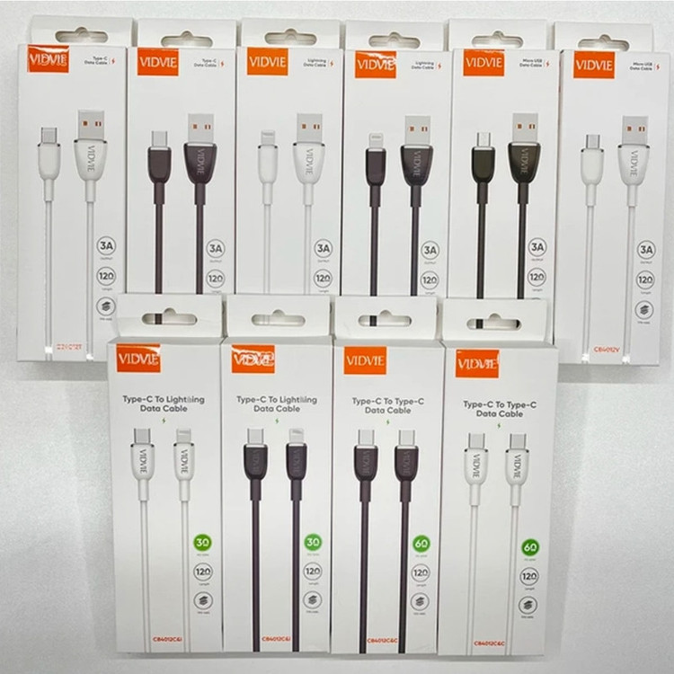 کابل شارژر USB به لایتنینگ ویدوی مدل CB4012i طول 1.2 متر