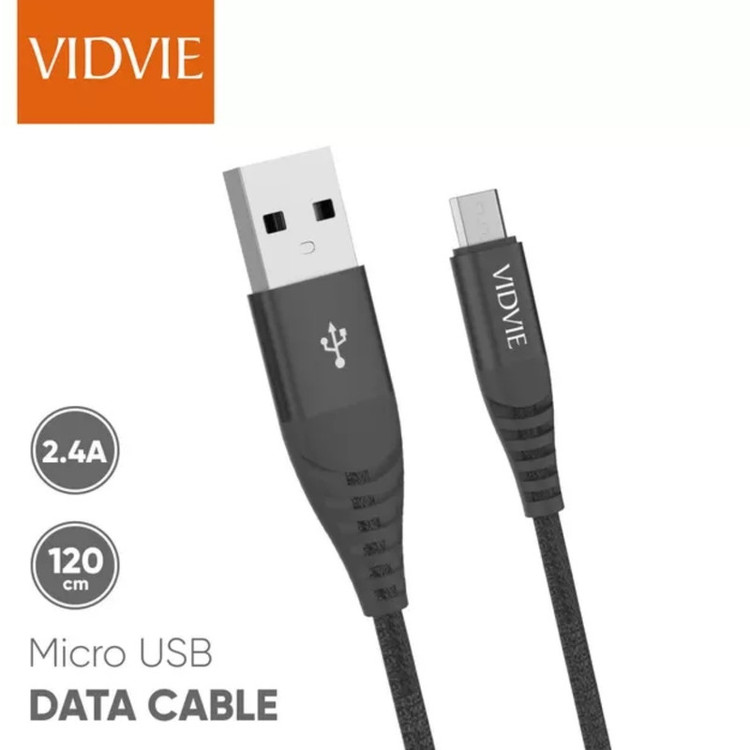 کابل شارژر USB به MicroUSB ویدوی مدل CB491V طول 1.2 متر