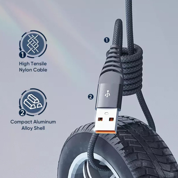 کابل شارژر USB به MicroUSB ویدوی مدل CB491V طول 1.2 متر