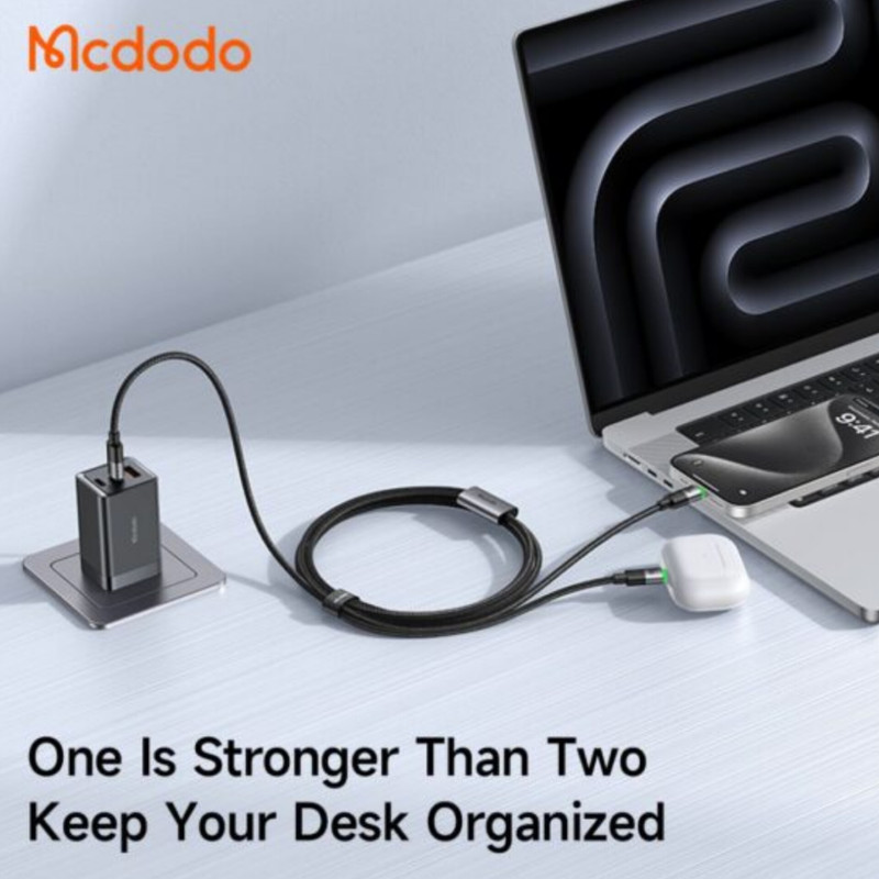 کابل usb-c مک دودو مدل ca-6740 طول1.5 متر