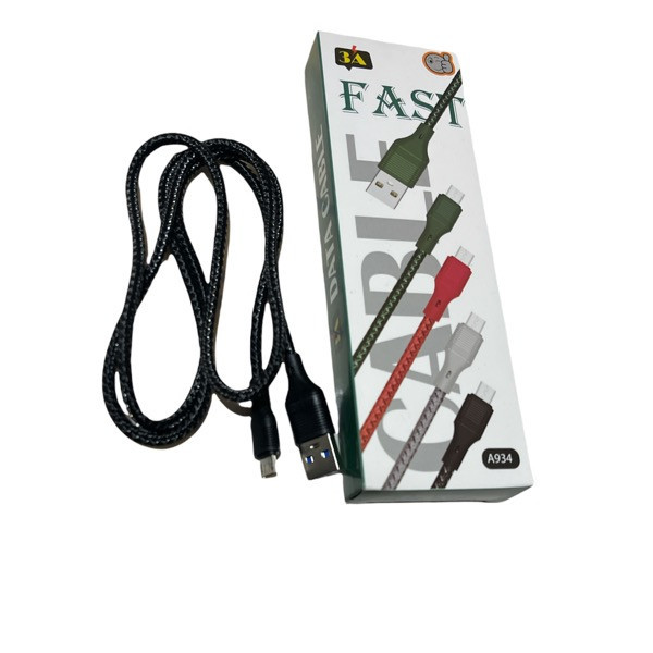 کابل تبدیل usb به microusb مدل A934 طول 1 متر