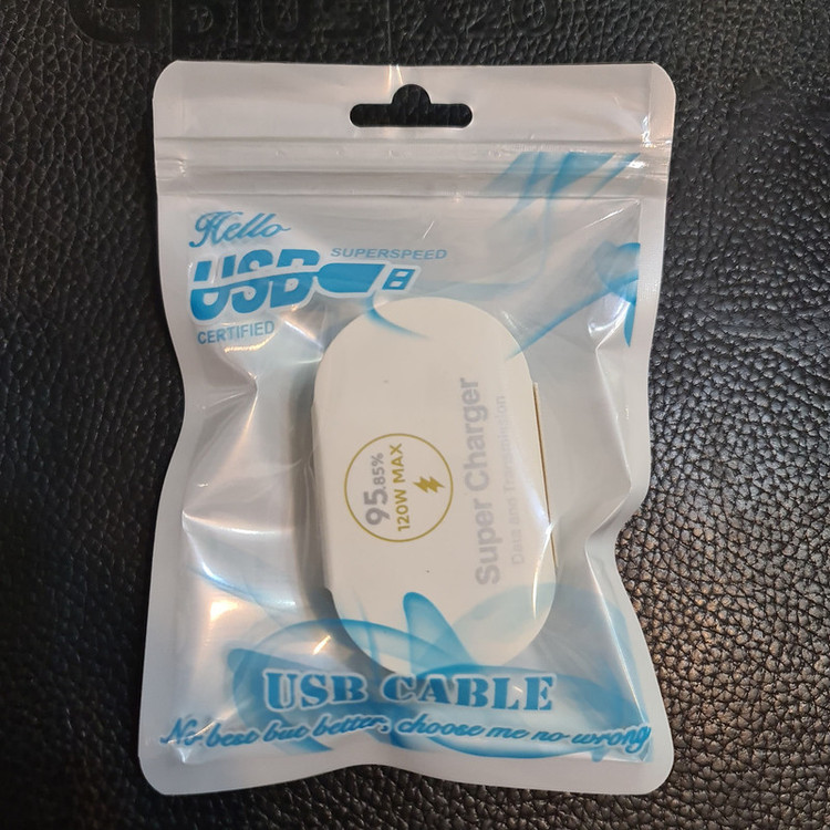 کابل تبدیل USB به USB-C توربو مدل POCO-67W طول 1 متر