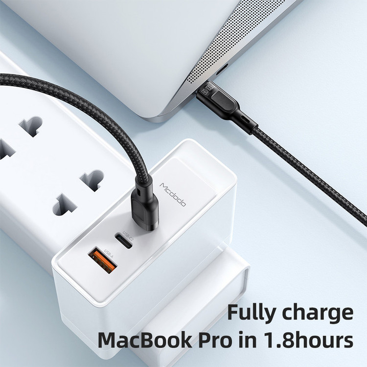 کابل تبدیل 1 به 2 USB-C مک دودو مدل CA-7470 طول 1.2 متر