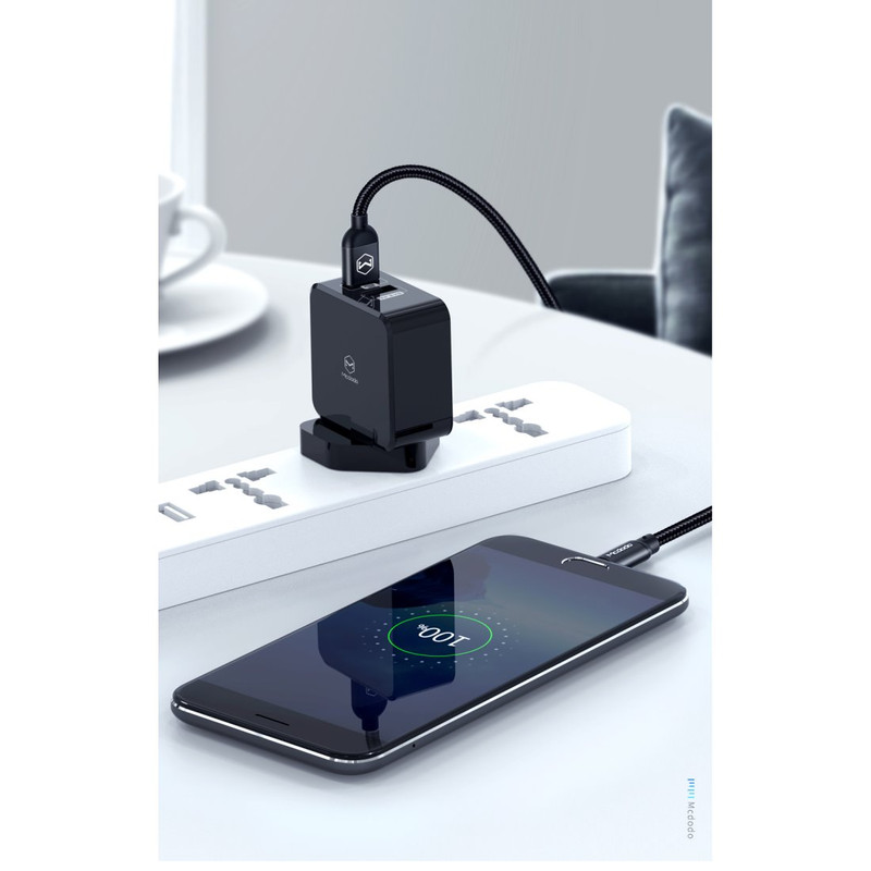 کابل تبدیل USB به microUSB مک دودو مدل CA-7110 طول 1.2 متر