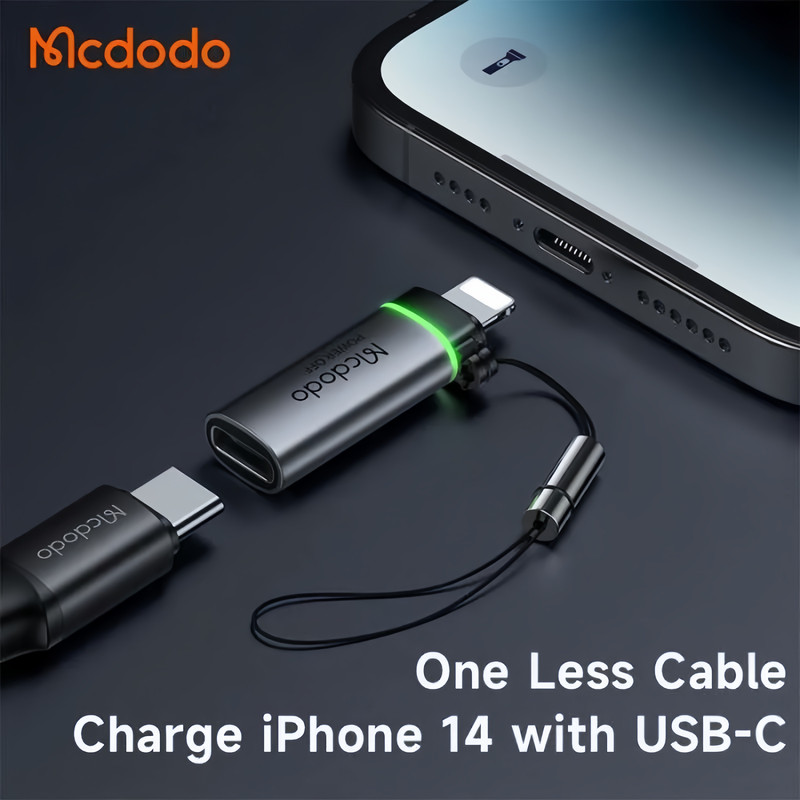 مبدل USB-C به لایتنینگ مک دودو مدل OT-2590