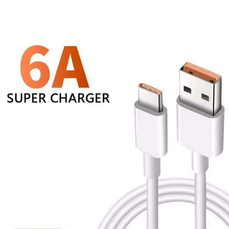 کابل تبدیل USB به USB-C مدل TURBO-6A-KL طول 1 متر
