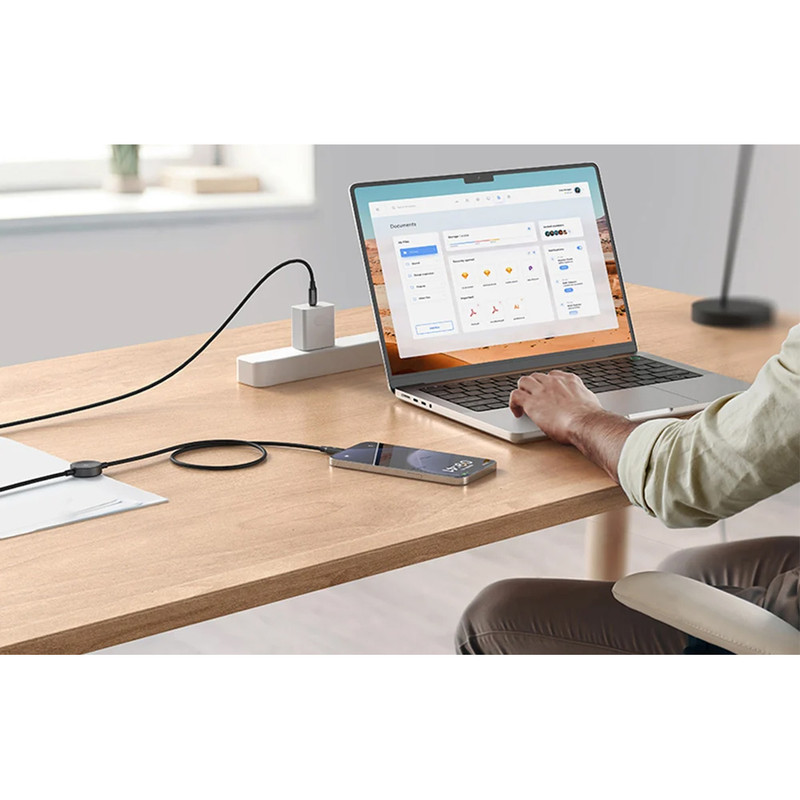کابل تبدیل USB-C به میکرو اپل واچ /لایتنینگ مک دودو مدل ca-5680 طول 1.5 متر