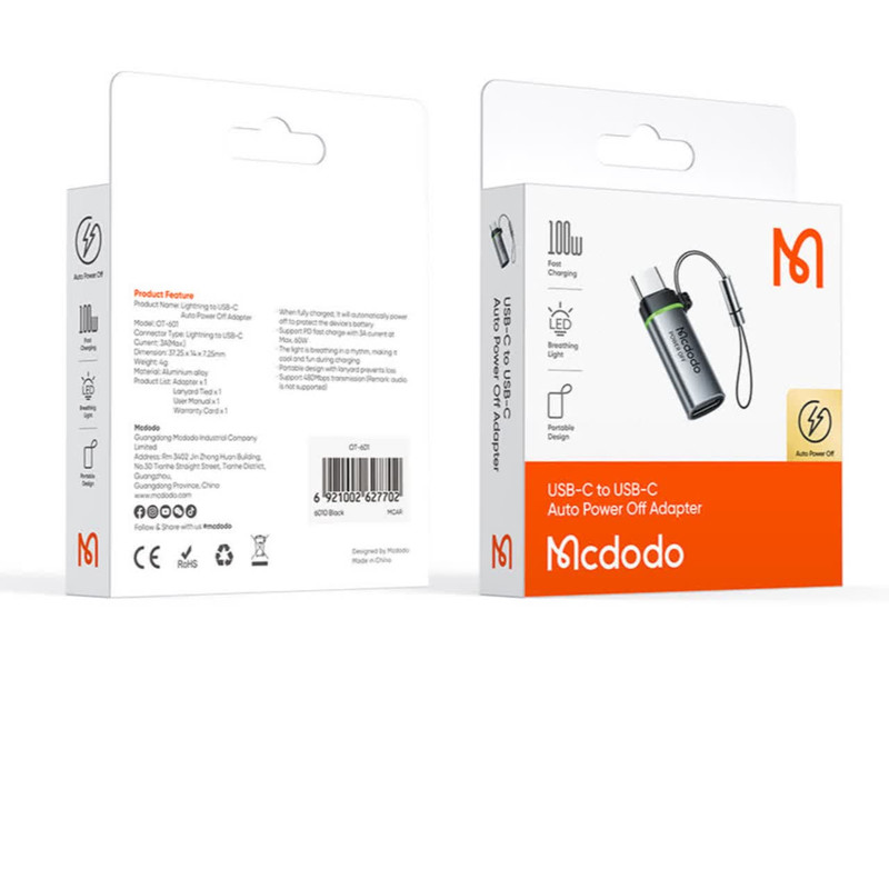 مبدل USB-C مک دودو مدل ot-2450