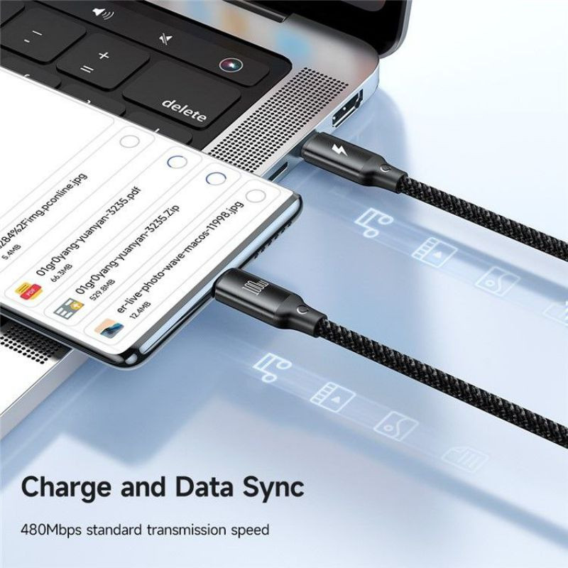 کابل تبدیل USB-C به میکرو اپل واچ/لایتنینگ/USB-C مک دودو مدل ca-4940 طول 1.2 متر