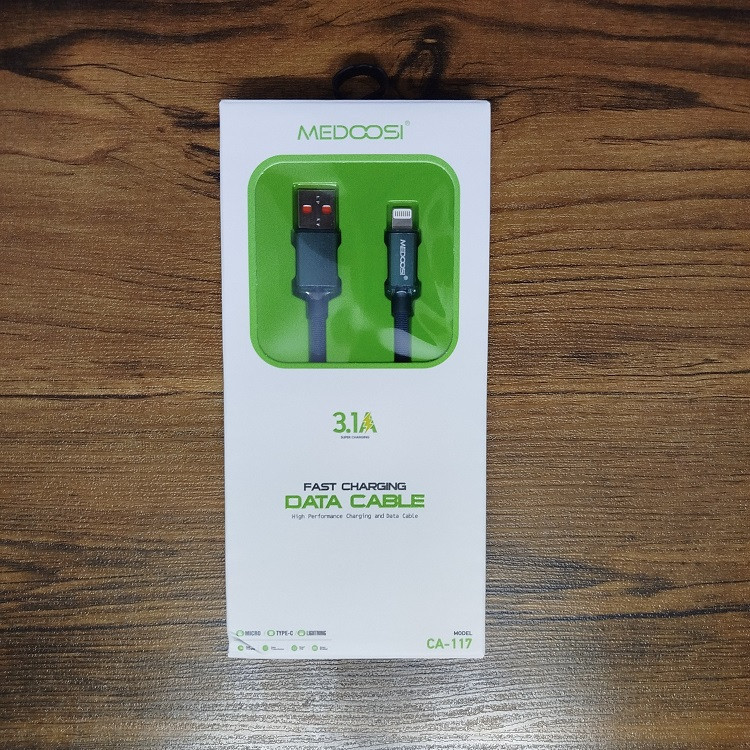کابل تبدیل لایتنینگ به USB-C مدوسی مدل CA-117 طول 1 متر