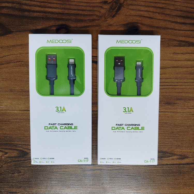 کابل تبدیل لایتنینگ به USB-C مدوسی مدل CA-117 طول 1 متر