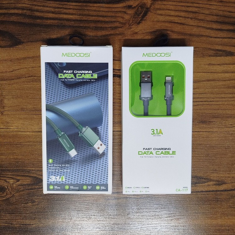 کابل تبدیل لایتنینگ به USB-C مدوسی مدل CA-117 طول 1 متر