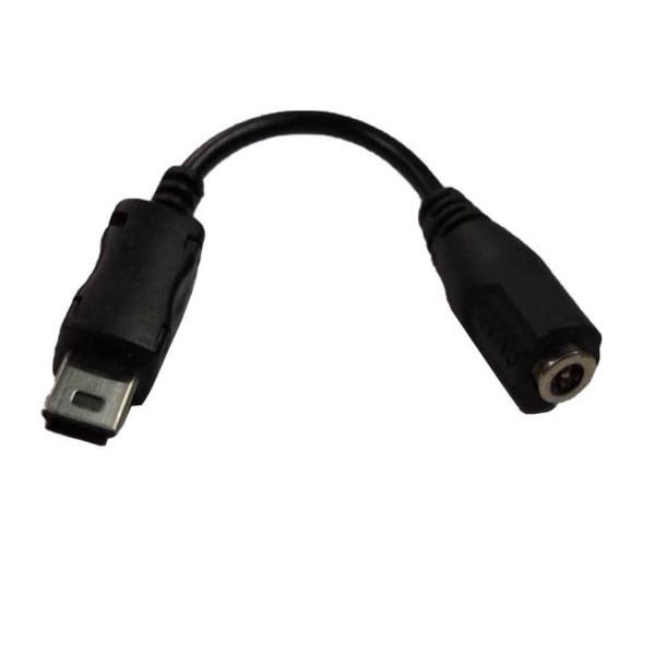 مبدل MINI USB به DC مدل CA-44 طول 0.10 متر