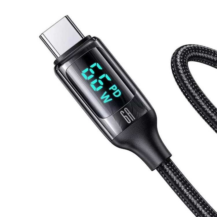 کابل تبدیل USB به USB-C مدل US-SJ544-66W طول 1.2 متر