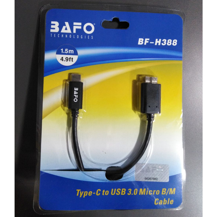 کابل USB-C بافو مدل BF-H388 طول 1.5 متر