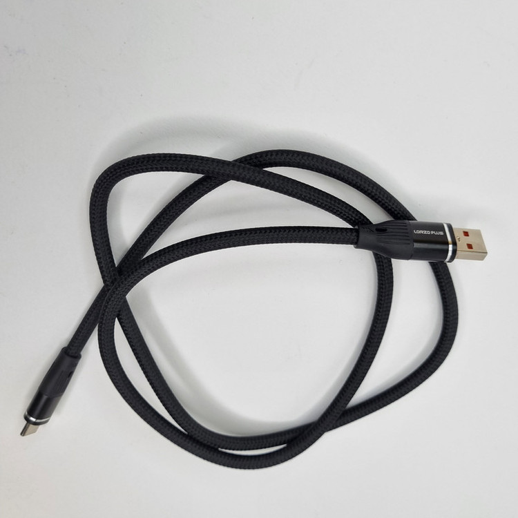 کابل تبدیل USB به USB-C لورزو پلاس مدل C30 طول 1 متر