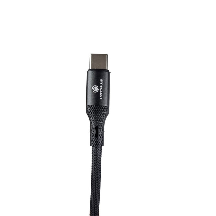 کابل تبدیل USB-C به لایتنینگ لورزو پلاس مدل C50 طول 1.2 متر