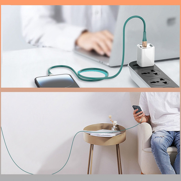 کابل تبدیل USB به لایتنینگ الدینیو مدل ls631i طول 1 متر