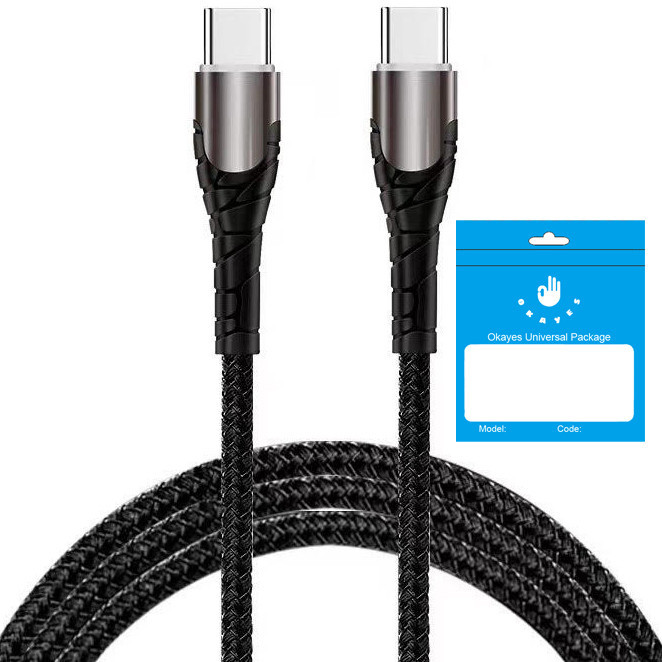 کابل تبدیل USB-C اکی یس مدل NICE DICE PD100W طول 1متر