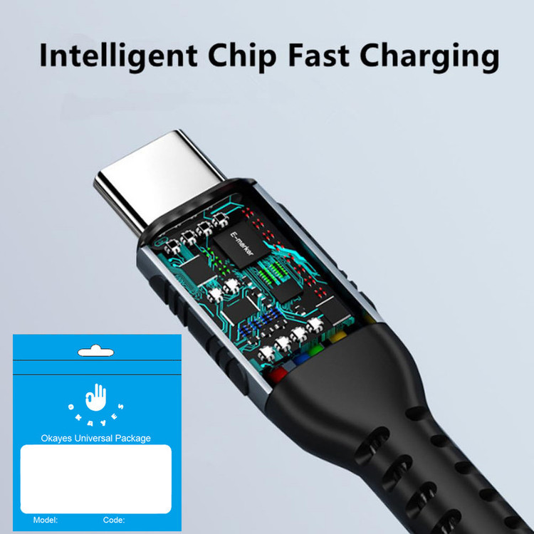 کابل تبدیل USB-C اکی یس مدل NICE DICE PD100W طول 1متر