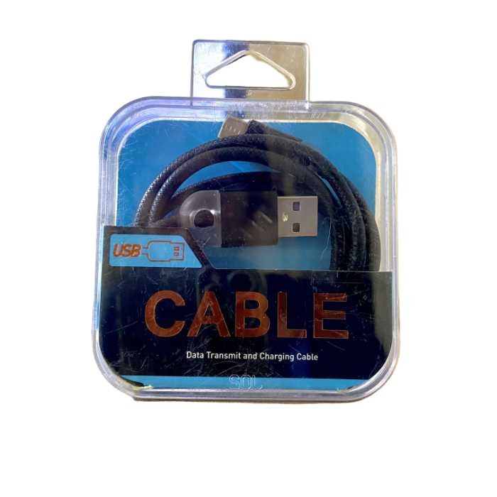 کابل تبدیل USB به micro USB مدل SOJ طول 1 متر