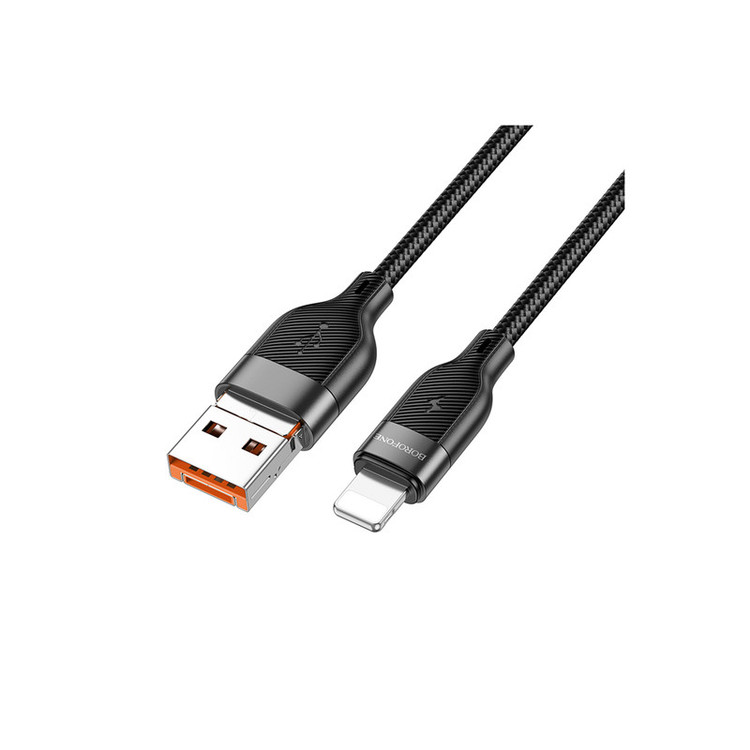 کابل تبدیل USB به لایتنینگ بروفون مدل BU45 27W طول 1.2 متر
