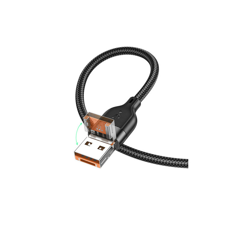 کابل تبدیل USB به لایتنینگ بروفون مدل BU45 27W طول 1.2 متر