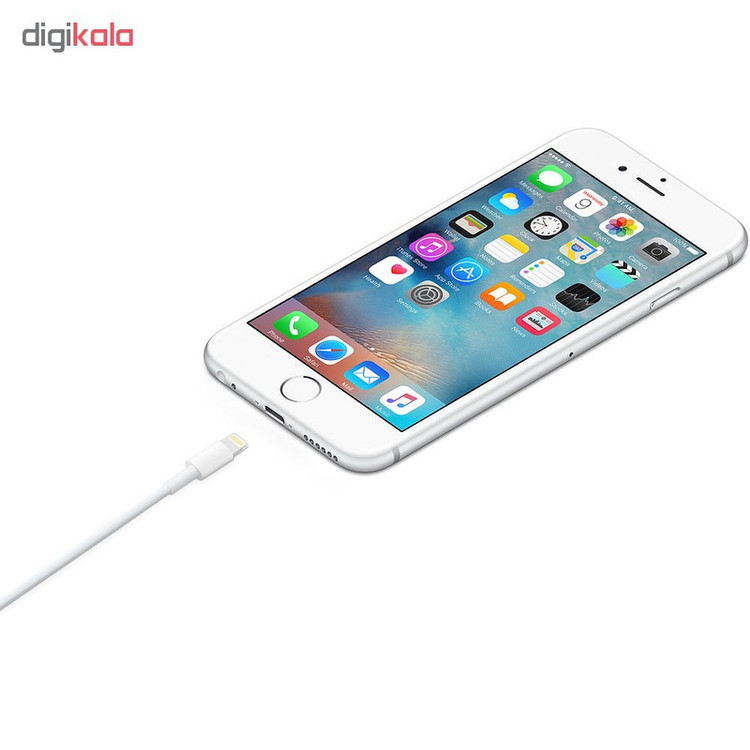 کابل تبدیل USB به لایتنینگ فاکسکان مدل MD818IP8 طول 1 متر