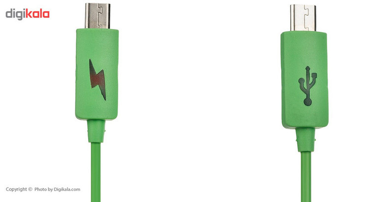 کابل microUSB مدل Emergency phone charging طول 0.25 متر