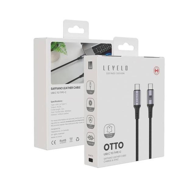 کابل Type-c لِولو مدل LVLOCCBK طول 1 متر