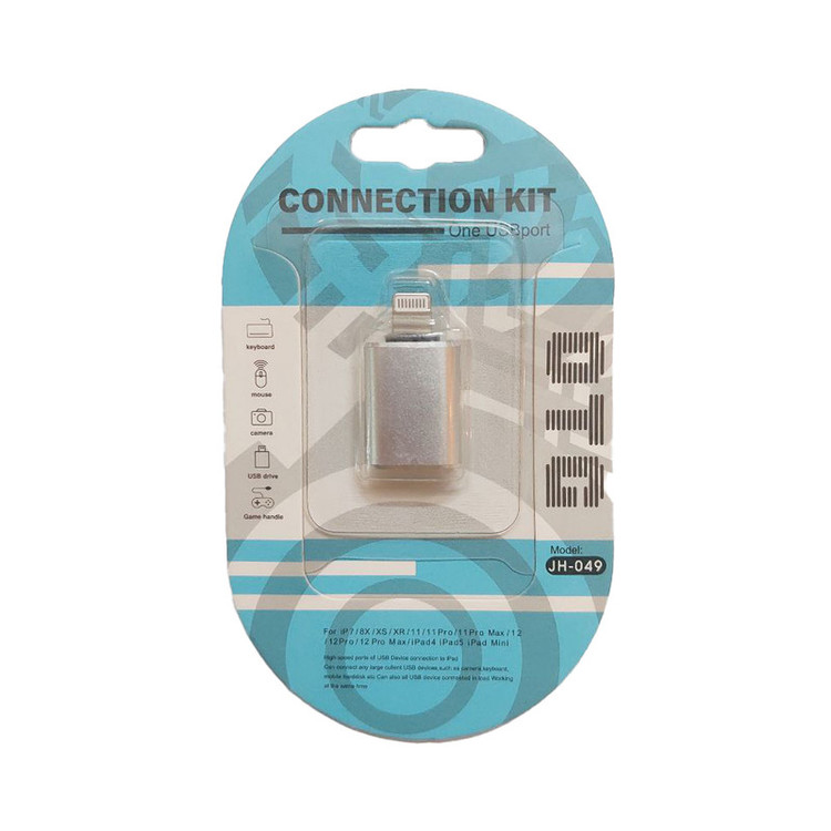 مبدل USB OTG به لایتنینگ کانکشن کیت مدل 049