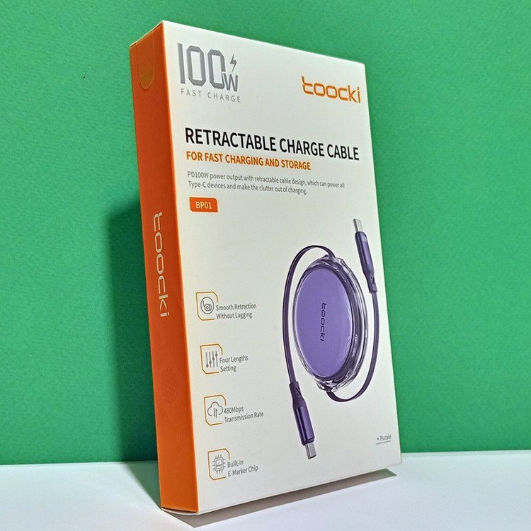 کابل USB-C توکی مدل 100W TQ-X94C2 طول 1 متر