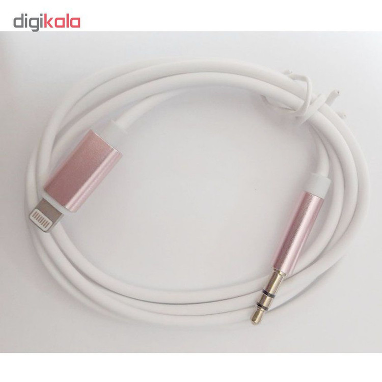 کابل تبدیل لایتنینگ به AUX مدل MFD-DLK 220 طول 1 متر