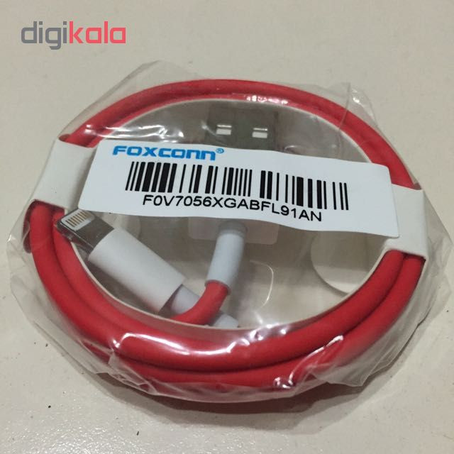 کابل تبدیل USB به لایتنینگ فاکسکان مدل FOQ7 به طول 1 متر