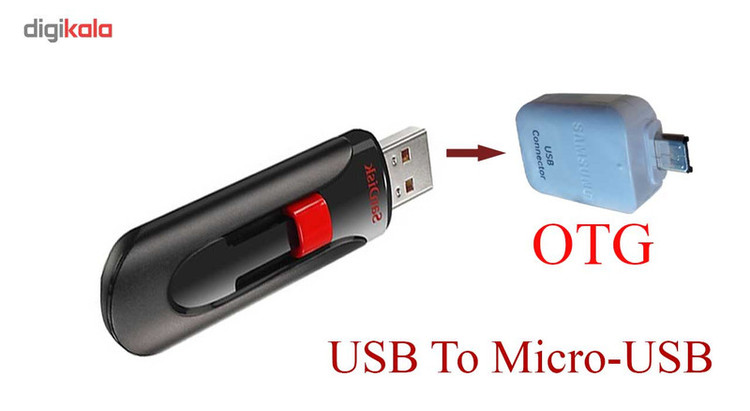 مبدل microUSB به USB مدل GH98-09728A