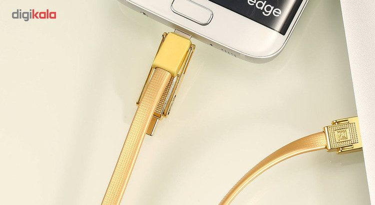 کابل تبدیل USB به microUSB/USB-C/لایتنینگ ریمکس مدل Gplex طول 1 متر