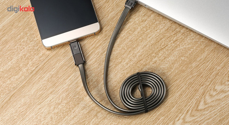 کابل تبدیل USB به microUSB/USB-C/لایتنینگ ریمکس مدل Gplex طول 1 متر