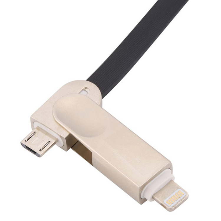 کابل تبدیل USB به microUSB و لایتنینگ میچون مدل mc-c006 طول 1 متر