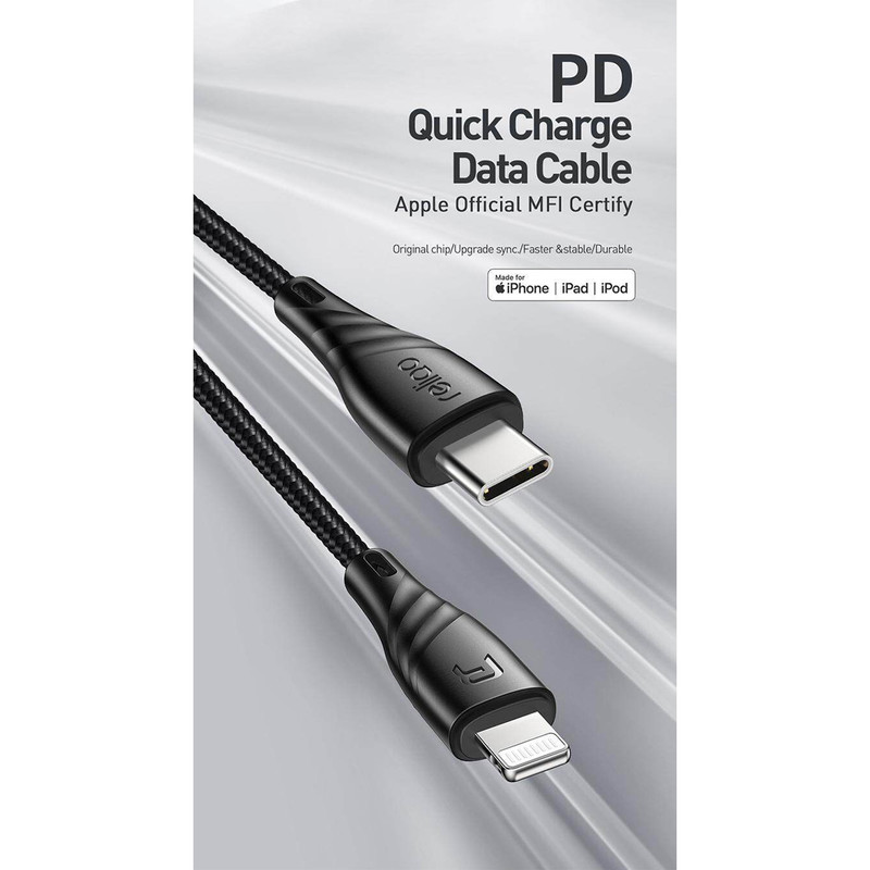 کابل تبدیل USB-C به لایتنینگ مک دودو مدل RCA-625 طول 1.2 متر