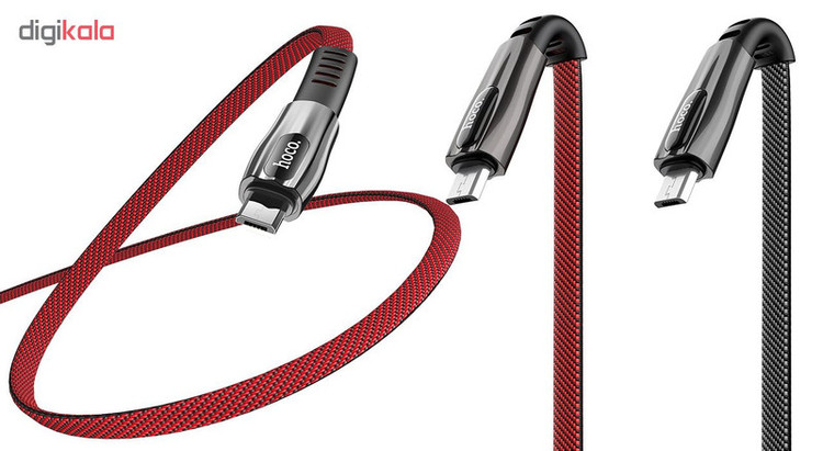 کابل تبدیل USB به microUSB هوکو مدل U70 طول 1.2 متر