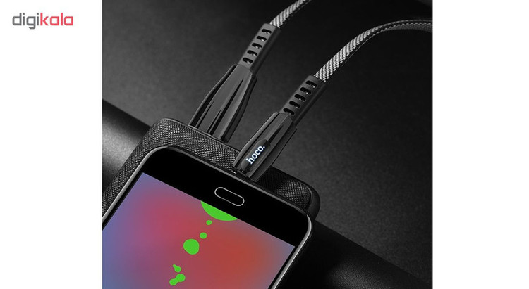کابل تبدیل USB به microUSB هوکو مدل U70 طول 1.2 متر