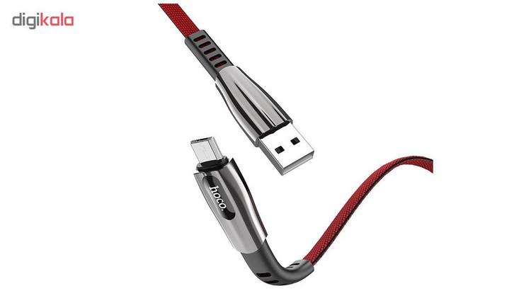 کابل تبدیل USB به microUSB هوکو مدل U70 طول 1.2 متر